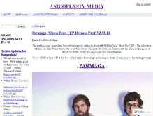 Tablet Screenshot of angioplastymedia.wordpress.com
