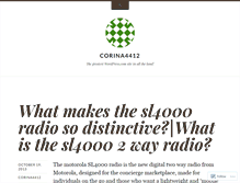 Tablet Screenshot of corina4412.wordpress.com