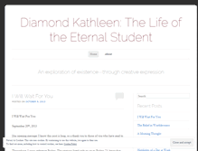 Tablet Screenshot of diamondkathleen.wordpress.com