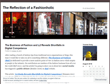 Tablet Screenshot of mdia5003fashionista.wordpress.com