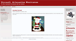 Desktop Screenshot of itzartesanias.wordpress.com