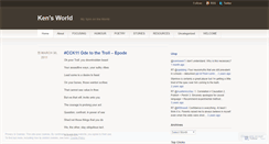 Desktop Screenshot of kenkat.wordpress.com