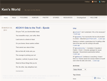 Tablet Screenshot of kenkat.wordpress.com