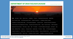 Desktop Screenshot of dravyagunatvpm.wordpress.com