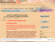 Tablet Screenshot of musicoleando.wordpress.com