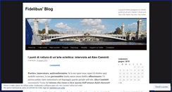Desktop Screenshot of giacomofidelibus.wordpress.com