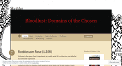 Desktop Screenshot of domainsofthechosen.wordpress.com