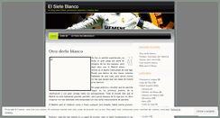 Desktop Screenshot of elsieteblanco.wordpress.com