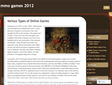 Tablet Screenshot of mmogames2012.wordpress.com