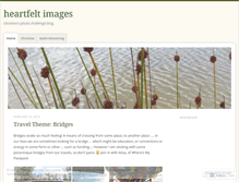 Tablet Screenshot of imagesoftheheart.wordpress.com