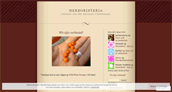 Desktop Screenshot of herboristeria.wordpress.com