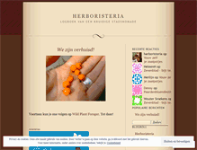 Tablet Screenshot of herboristeria.wordpress.com