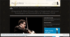 Desktop Screenshot of musicotecaoemt.wordpress.com