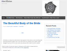 Tablet Screenshot of marc5solas.wordpress.com