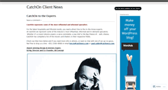 Desktop Screenshot of catchonclients.wordpress.com