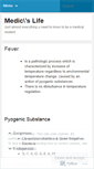Mobile Screenshot of medicstudent.wordpress.com