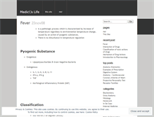 Tablet Screenshot of medicstudent.wordpress.com