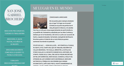 Desktop Screenshot of curabrochero.wordpress.com