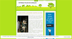 Desktop Screenshot of historiasfelices.wordpress.com