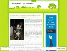 Tablet Screenshot of historiasfelices.wordpress.com