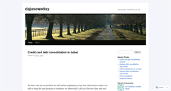 Desktop Screenshot of dajusowatixy.wordpress.com