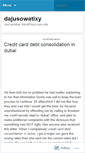 Mobile Screenshot of dajusowatixy.wordpress.com