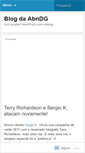 Mobile Screenshot of abndg.wordpress.com