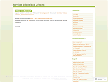 Tablet Screenshot of identidadurbana.wordpress.com