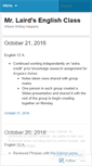 Mobile Screenshot of lairdenglish.wordpress.com