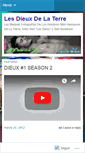 Mobile Screenshot of dieuxdelaterre.wordpress.com