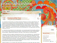 Tablet Screenshot of crossroadsgardens.wordpress.com