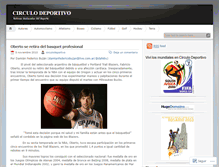 Tablet Screenshot of circulodeportivo.wordpress.com