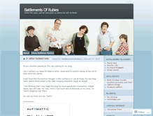 Tablet Screenshot of battlementsofrubies.wordpress.com