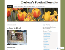 Tablet Screenshot of darlenemb.wordpress.com