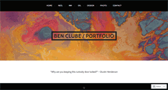 Desktop Screenshot of benclube.wordpress.com