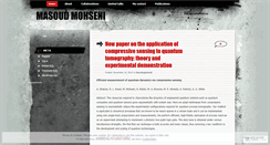 Desktop Screenshot of mmohseni.wordpress.com