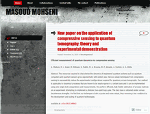 Tablet Screenshot of mmohseni.wordpress.com