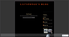 Desktop Screenshot of l337sponge.wordpress.com