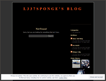 Tablet Screenshot of l337sponge.wordpress.com