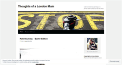 Desktop Screenshot of londonmum.wordpress.com