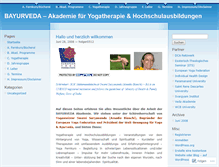 Tablet Screenshot of bayurveda.wordpress.com