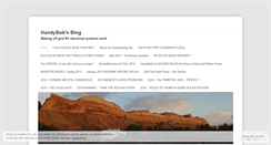 Desktop Screenshot of handybobsolar.wordpress.com