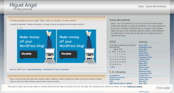 Desktop Screenshot of miguelangelgallego.wordpress.com