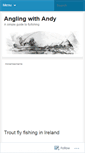 Mobile Screenshot of anglingwithandy.wordpress.com