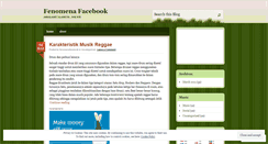 Desktop Screenshot of fenomenafacebook.wordpress.com