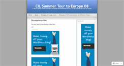 Desktop Screenshot of ciltour08.wordpress.com