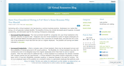 Desktop Screenshot of lrvirtual.wordpress.com