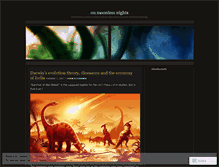 Tablet Screenshot of moonlessnights.wordpress.com