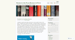 Desktop Screenshot of booksinthepeak.wordpress.com