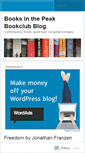 Mobile Screenshot of booksinthepeak.wordpress.com